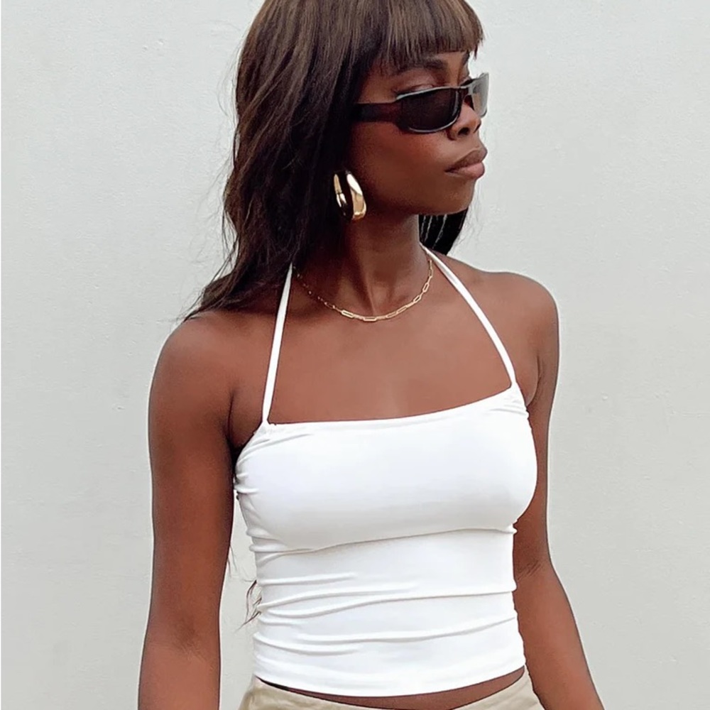 Princess Polly White Halt It Top